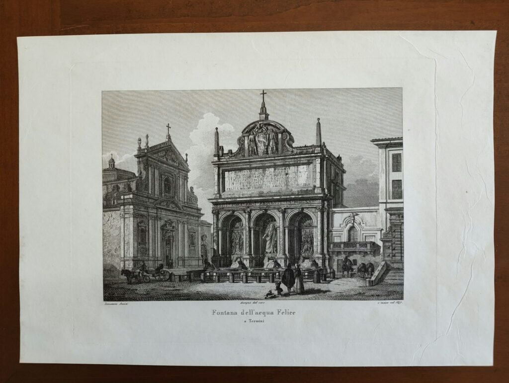 Fontana dell’acqua Paola
