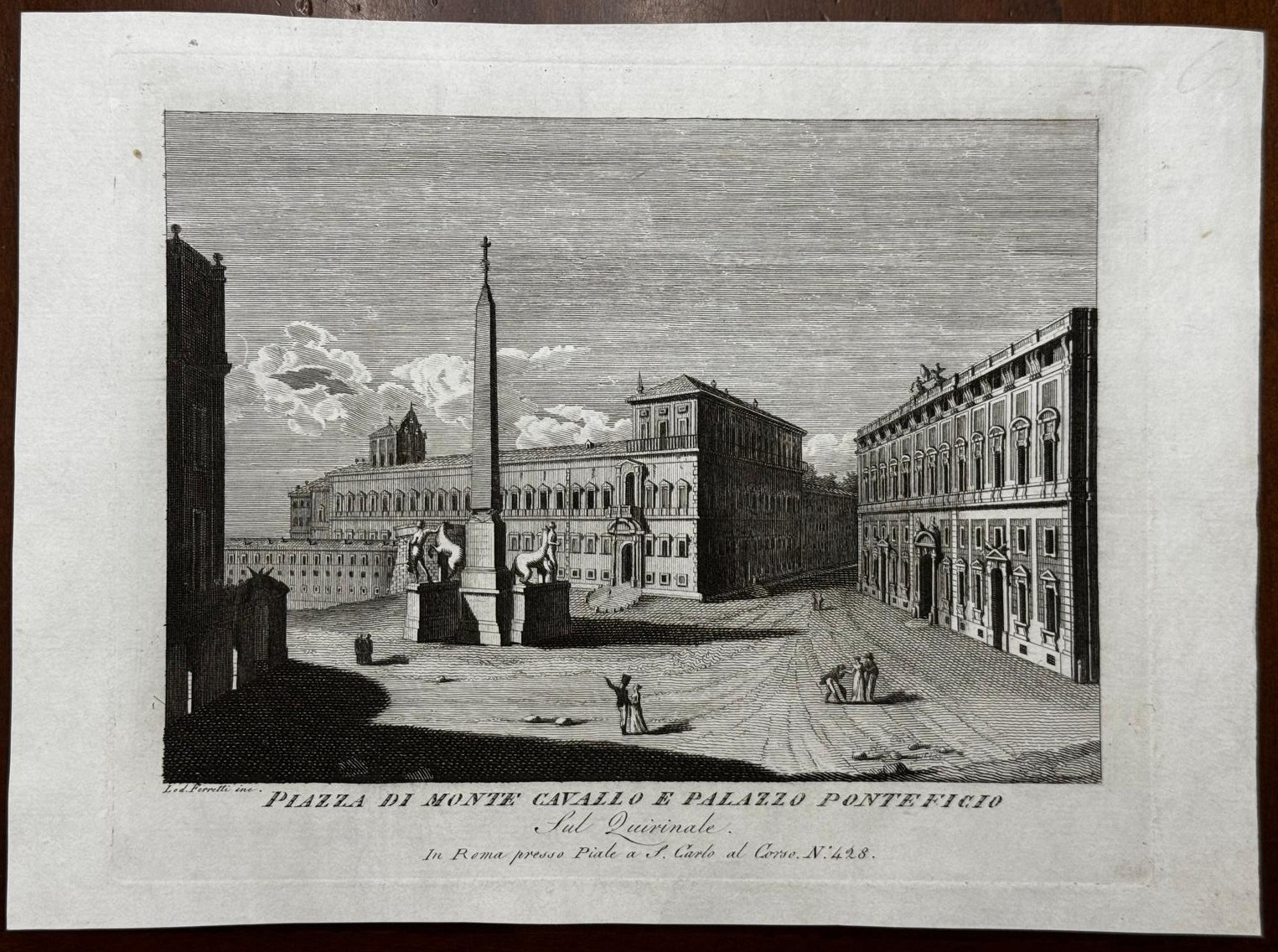 Piazza di Monte Cavallo e Palazzo Ponteficio