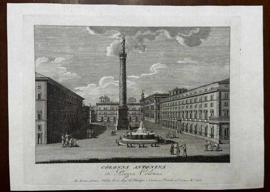 Colonna Antonina in piazza Colonna