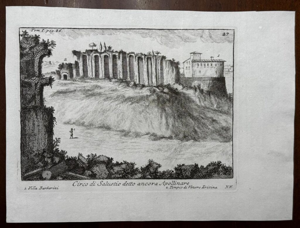 Circo di Salustio detto ancora Apollinare