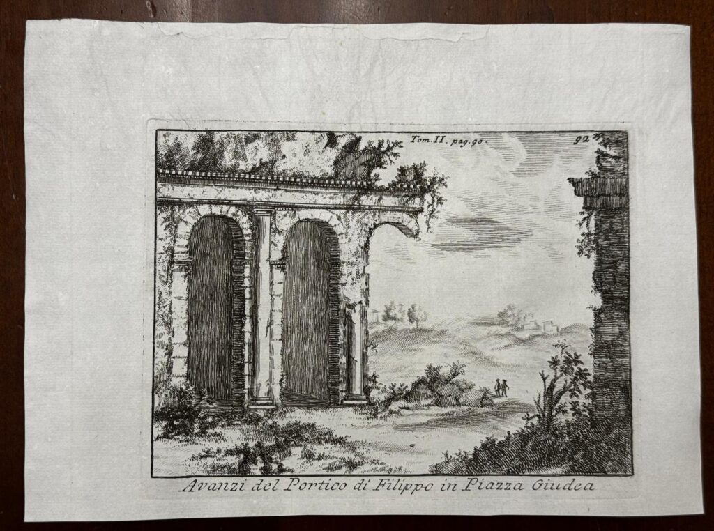 Avanzi del Portico di Filippo in Piazza Giudea