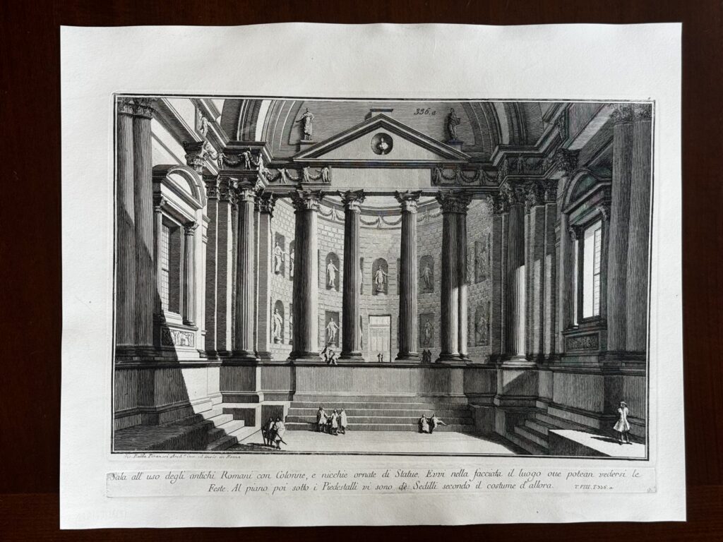 Sala ad uso degli antichi Romani