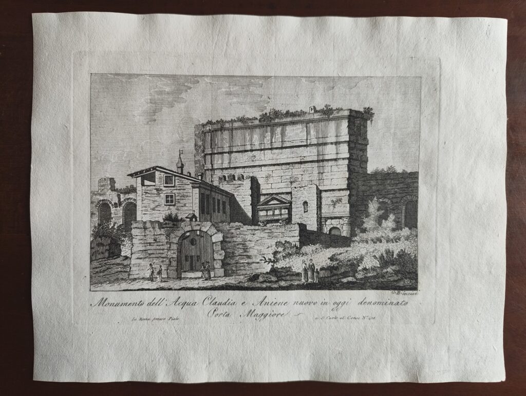 Monumento dell'Acqua Claudia e Aniene e Aniene nuova ed oggi denominato Porta Maggiore