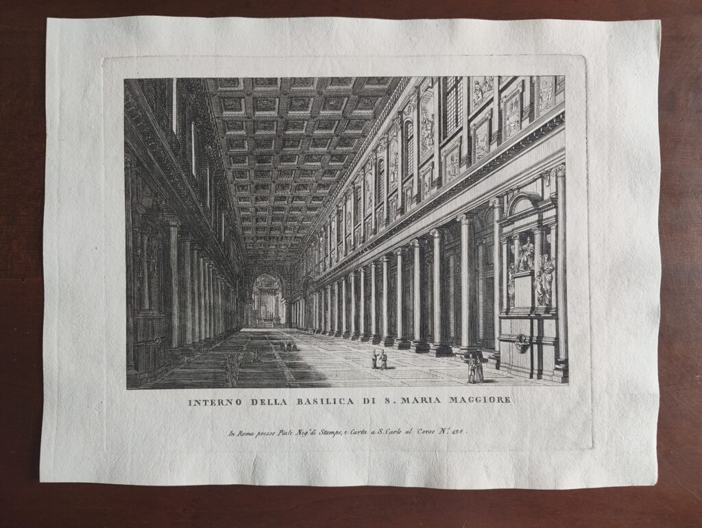 interno della Basilica di Santa Maria Maggiore