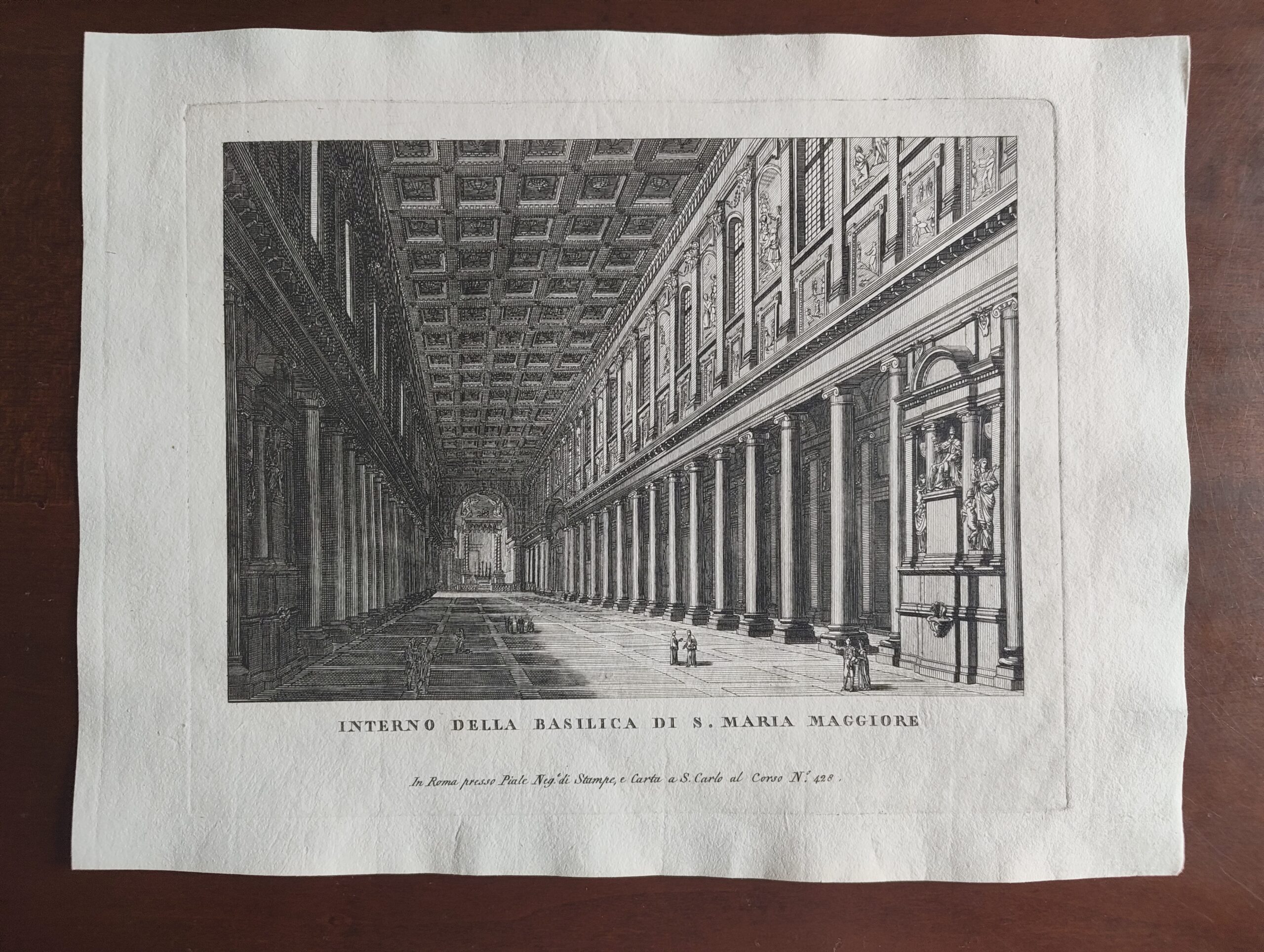 interno della Basilica di Santa Maria Maggiore