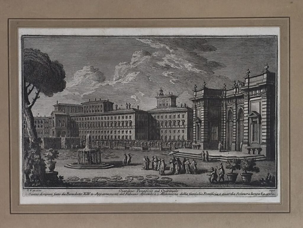 Giardino Pontificio sul Quirinale