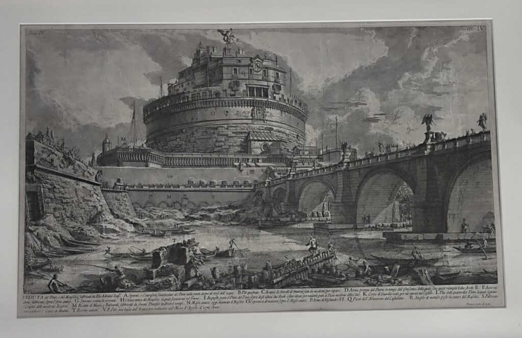 Veduta del Ponte e Castello Sant’Angelo